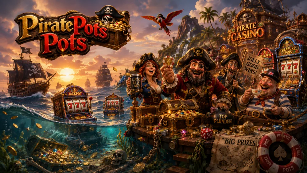 PiratePots Casino treasure